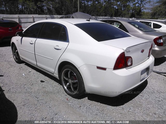 1G1ZH57B38F287274 - 2008 CHEVROLET MALIBU 1LT 白色 照片 3