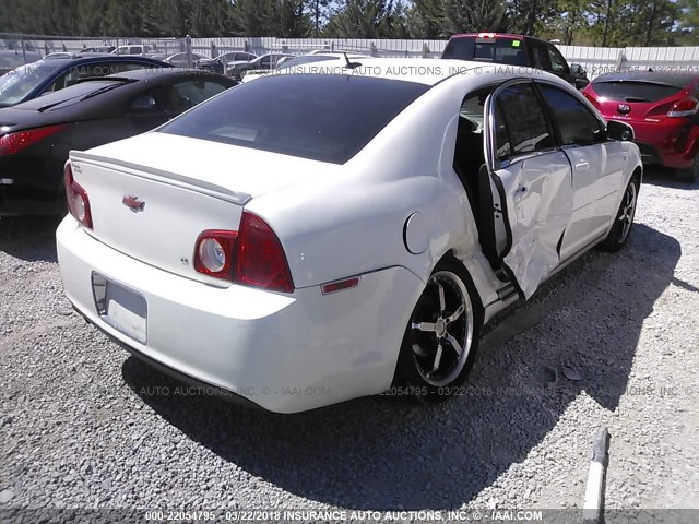1G1ZH57B38F287274 - 2008 CHEVROLET MALIBU 1LT 白色 照片 4