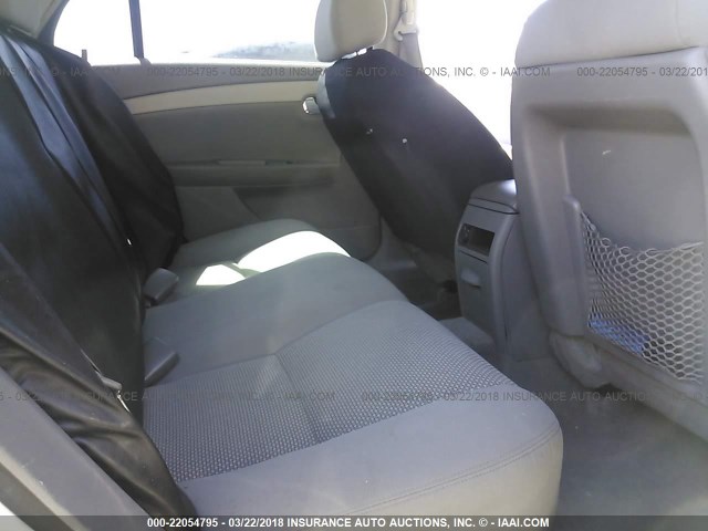 1G1ZH57B38F287274 - 2008 CHEVROLET MALIBU 1LT 白色 照片 8