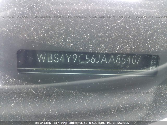 WBS4Y9C56JAA85407 - 2018 BMW M4 WHITE photo 9