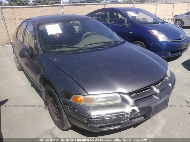 1B3EJ46X1YN136569 - 2000 DODGE STRATUS SE GRAY photo 1