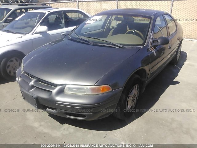 1B3EJ46X1YN136569 - 2000 DODGE STRATUS SE GRAY photo 2