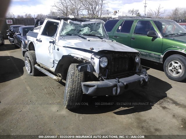 1J4AA2D1XBL601542 - 2011 JEEP WRANGLER SPORT ვერცხლისფერი ფოტო 1