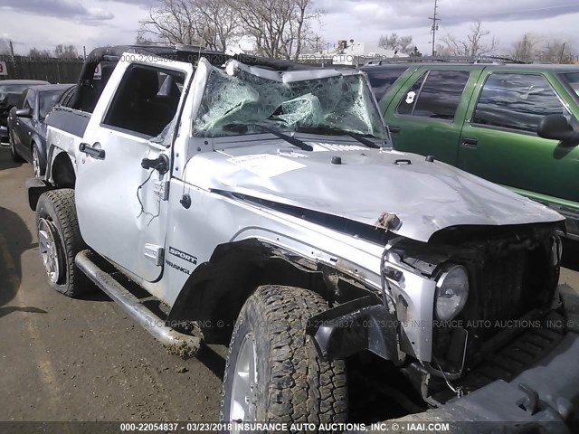 1J4AA2D1XBL601542 - 2011 JEEP WRANGLER SPORT ვერცხლისფერი ფოტო 6