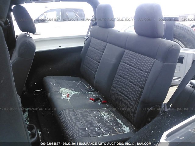 1J4AA2D1XBL601542 - 2011 JEEP WRANGLER SPORT ვერცხლისფერი ფოტო 8