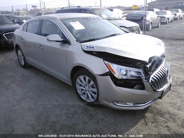 1G4GB5GRXGF206715 - 2016 BUICK LACROSSE 金色 照片 1