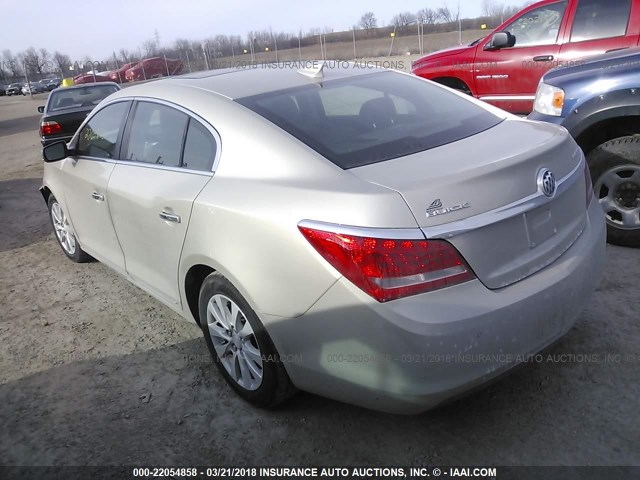 1G4GB5GRXGF206715 - 2016 BUICK LACROSSE 金色 照片 3