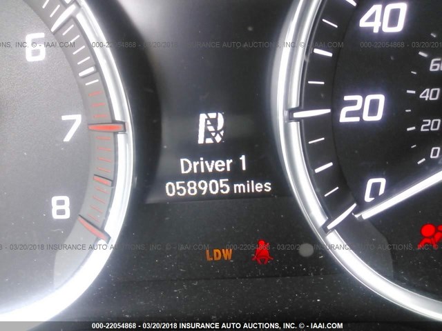 5FRYD3H46EB012029 - 2014 ACURA MDX TECHNOLOGY BLACK photo 7