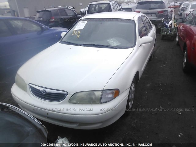 1YVGF22C3X5823528 - 1999 MAZDA 626 ES/LX WHITE photo 2