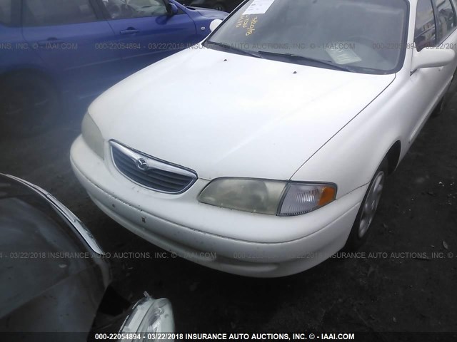 1YVGF22C3X5823528 - 1999 MAZDA 626 ES/LX WHITE photo 6