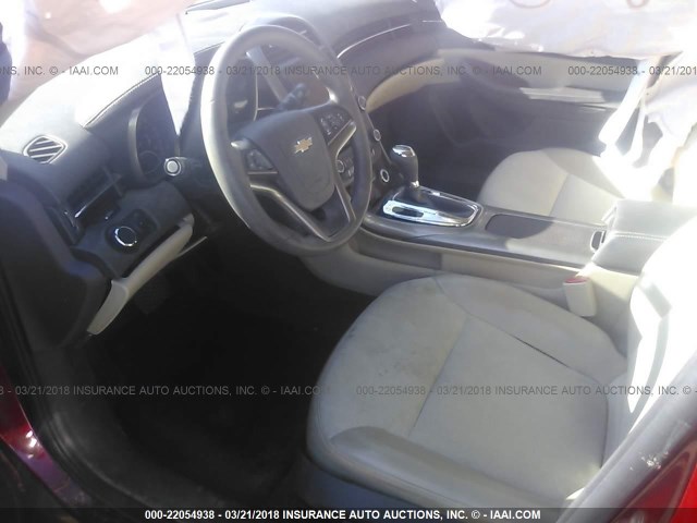 1G11D5RRXDF104823 - 2013 CHEVROLET MALIBU 1LT 红色 照片 5