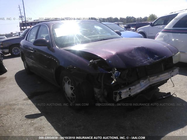 1G4HP52K034176601 - 2003 BUICK LESABRE CUSTOM BURGUNDY photo 1