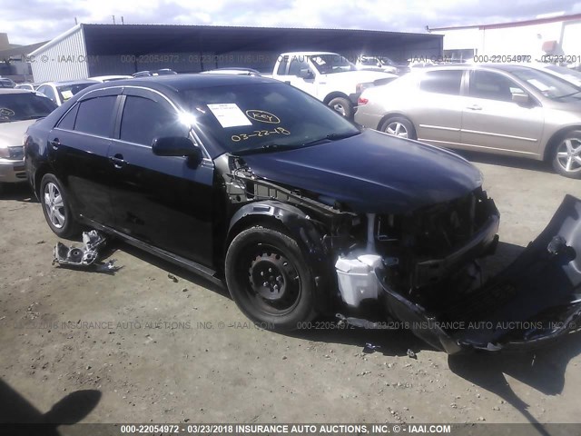 4T1BE46K99U887870 - 2009 TOYOTA CAMRY SE/LE/XLE BLACK photo 1