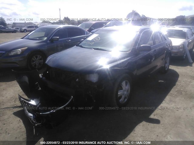 4T1BE46K99U887870 - 2009 TOYOTA CAMRY SE/LE/XLE BLACK photo 2