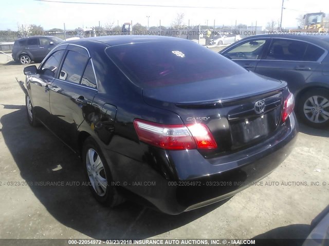 4T1BE46K99U887870 - 2009 TOYOTA CAMRY SE/LE/XLE BLACK photo 3