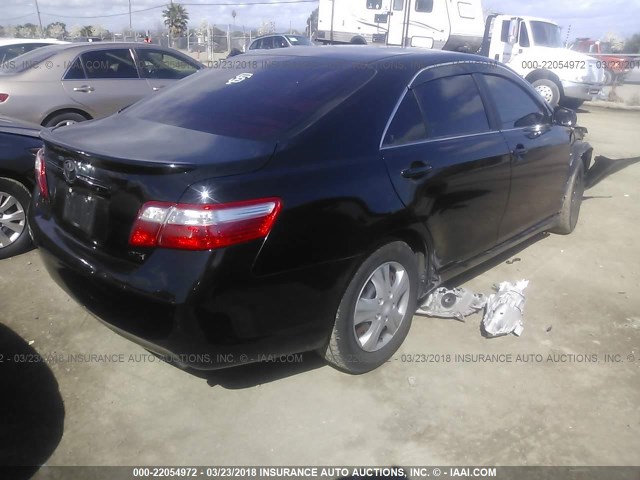 4T1BE46K99U887870 - 2009 TOYOTA CAMRY SE/LE/XLE BLACK photo 4