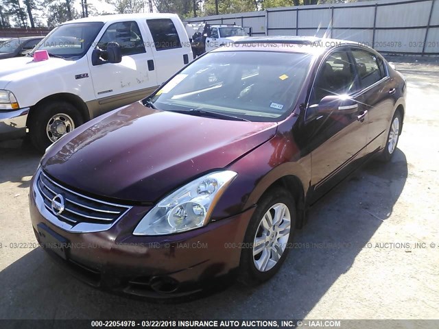 1N4AL2AP4AN494618 - 2010 NISSAN ALTIMA S MAROON photo 2