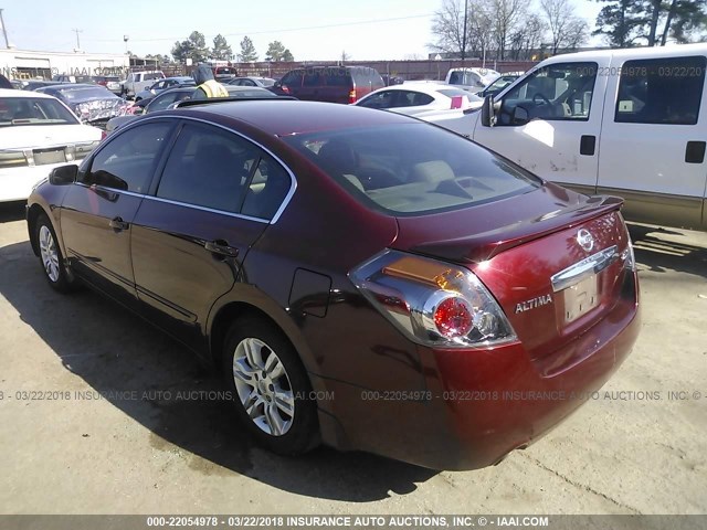 1N4AL2AP4AN494618 - 2010 NISSAN ALTIMA S MAROON photo 3