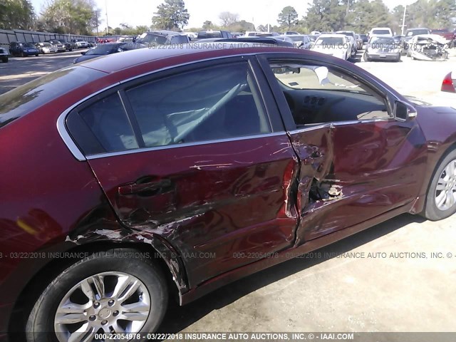 1N4AL2AP4AN494618 - 2010 NISSAN ALTIMA S MAROON photo 6