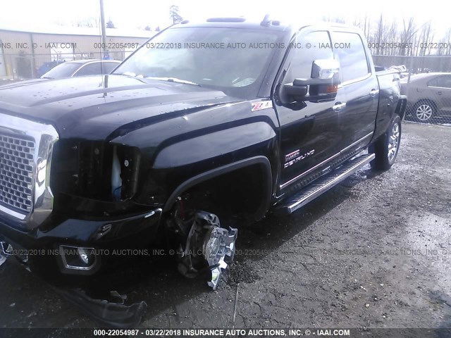 1GT12UEG2GF228648 - 2016 GMC SIERRA K2500 DENALI BLACK photo 6