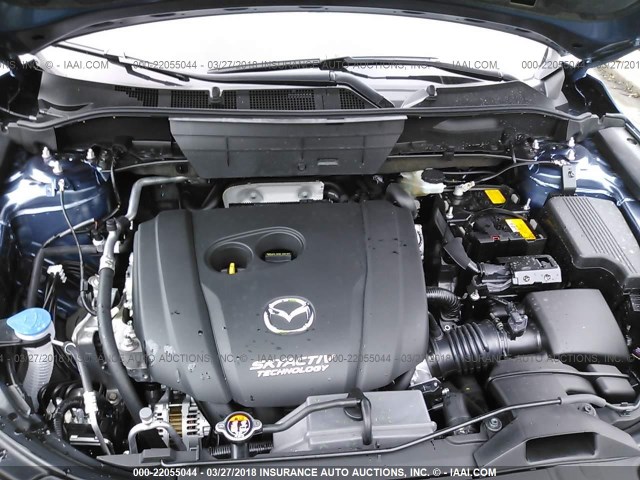 JM3KFBCM2J0323346 - 2018 MAZDA CX-5 TOURING BLUE photo 10