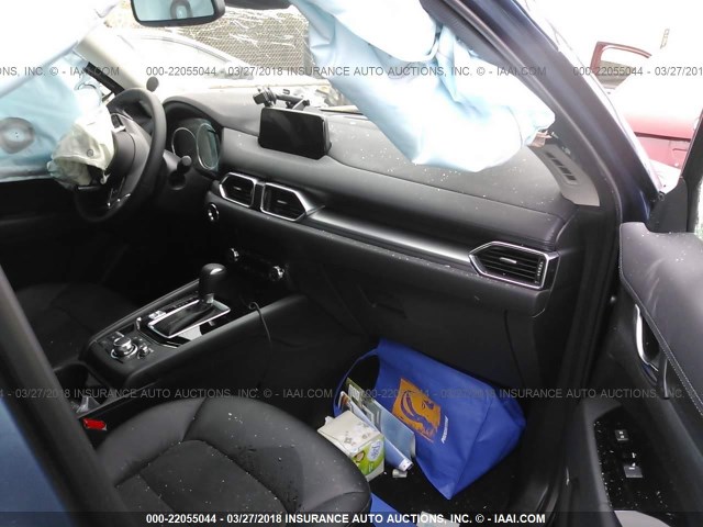 JM3KFBCM2J0323346 - 2018 MAZDA CX-5 TOURING BLUE photo 5