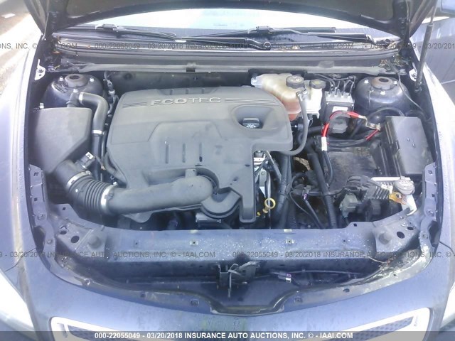 1G1ZC5E13BF351068 - 2011 CHEVROLET MALIBU 1LT BLUE photo 10