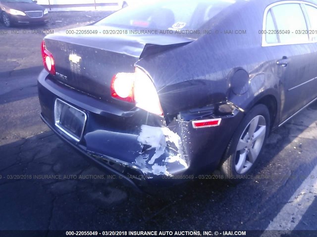 1G1ZC5E13BF351068 - 2011 CHEVROLET MALIBU 1LT BLUE photo 6