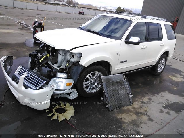 1FMEU75897UA68359 - 2007 FORD EXPLORER LIMITED Ağ foto 2