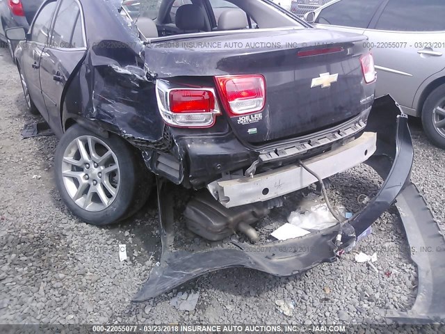 1G11C5SL1EF246763 - 2014 CHEVROLET MALIBU 1LT BLACK photo 6