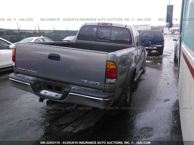 5TBBT4416YS102527 - 2000 TOYOTA TUNDRA ACCESS CAB/ACCESS CAB SR5 GRAY photo 4