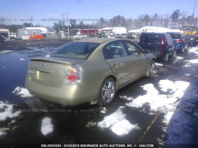 1N4BL11D84C123322 - 2004 NISSAN ALTIMA SE GOLD photo 4