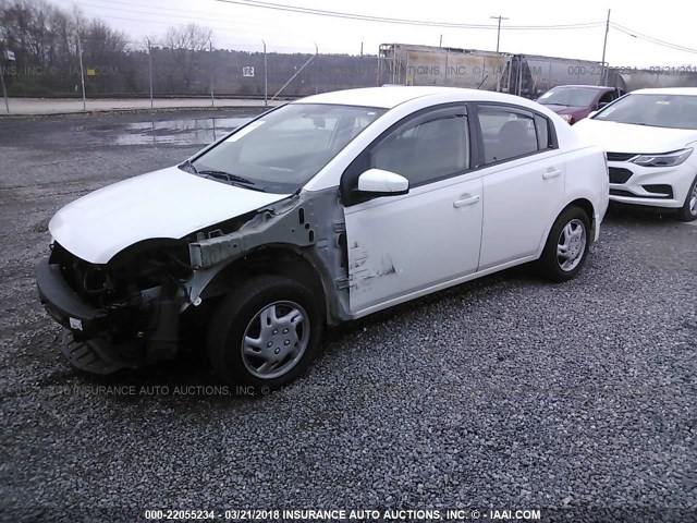 3N1AB61E19L685155 - 2009 NISSAN SENTRA 2.0/2.0S/2.0SL WHITE photo 2