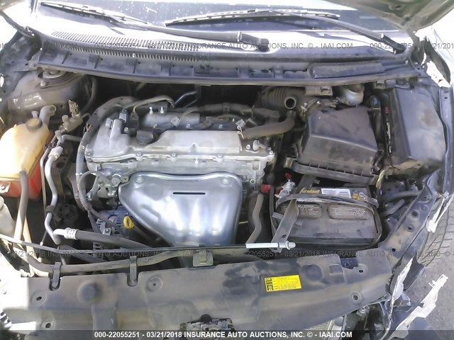 JTKJF5C7XC3034516 - 2012 TOYOTA SCION TC 灰色 照片 10