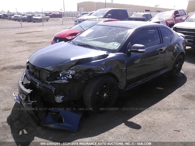 JTKJF5C7XC3034516 - 2012 TOYOTA SCION TC 灰色 照片 2