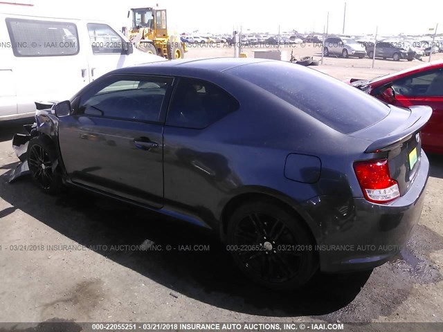 JTKJF5C7XC3034516 - 2012 TOYOTA SCION TC 灰色 照片 3