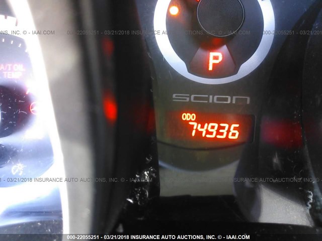 JTKJF5C7XC3034516 - 2012 TOYOTA SCION TC 灰色 照片 7