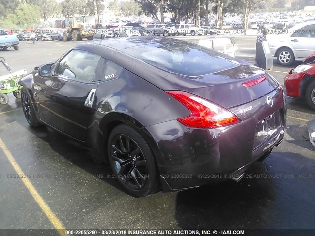 JN1AZ4EH6GM934878 - 2016 NISSAN 370Z TOUR/SPT/TECH/NISMO/TECH PURPLE photo 3