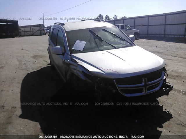 3C4PDCBG7ET144153 - 2014 DODGE JOURNEY SXT SILVER photo 1