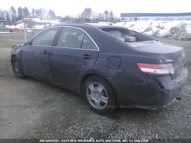 4T1BF3EKXBU740231 - 2011 TOYOTA CAMRY SE/LE/XLE BLACK photo 3