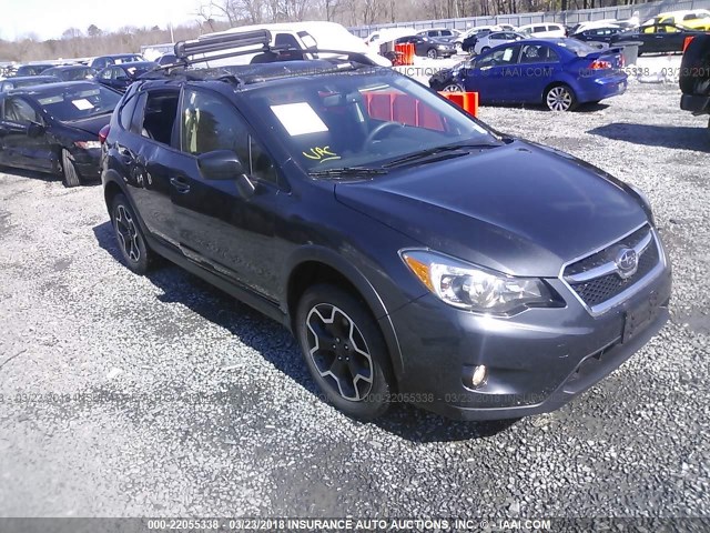 JF2GPACC1F8319747 - 2015 SUBARU XV CROSSTREK 2.0 PREMIUM GRAY photo 1