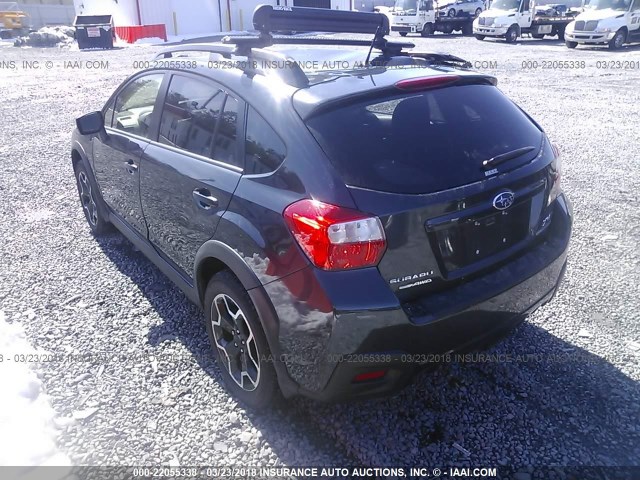 JF2GPACC1F8319747 - 2015 SUBARU XV CROSSTREK 2.0 PREMIUM GRAY photo 3