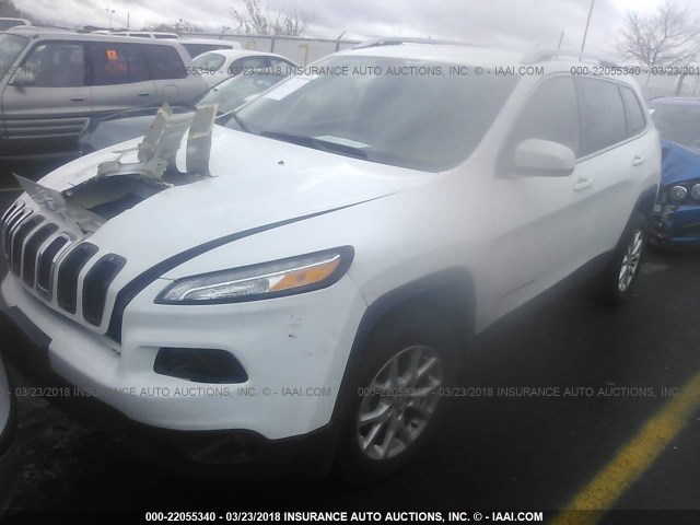 1C4PJMCS1GW188907 - 2016 JEEP CHEROKEE LATITUDE Ağ foto 2