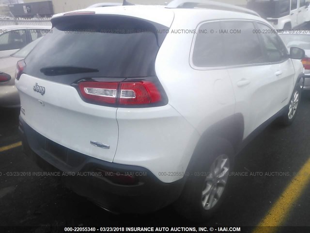 1C4PJMCS1GW188907 - 2016 JEEP CHEROKEE LATITUDE Ağ foto 4