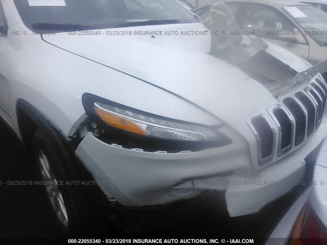 1C4PJMCS1GW188907 - 2016 JEEP CHEROKEE LATITUDE Ağ foto 6