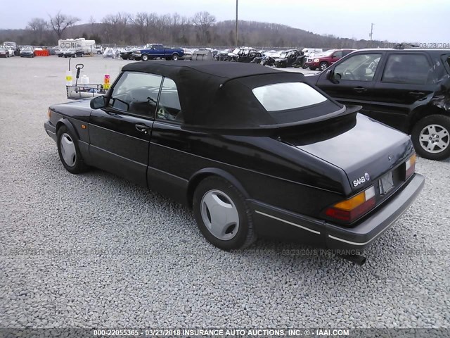 YS3AL75L6L7003187 - 1990 SAAB 900 BLACK photo 3