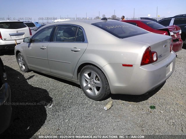 1G1ZB5E09CF190351 - 2012 CHEVROLET MALIBU LS GRAY photo 3