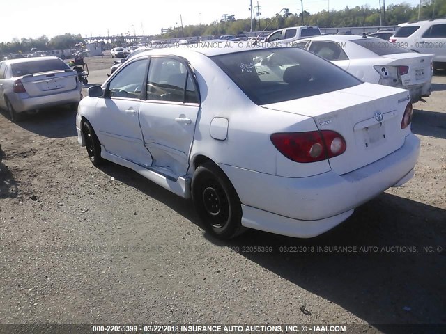 1NXBR32E96Z648166 - 2006 TOYOTA COROLLA CE/LE/S WHITE photo 3