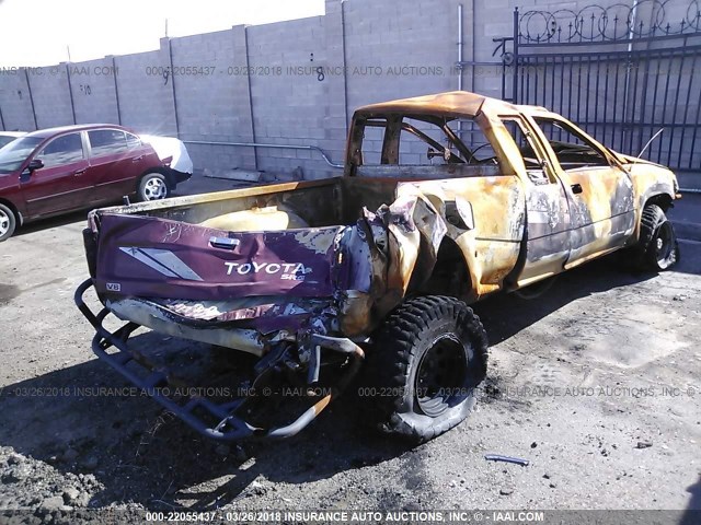 JT4VN13G7K0012297 - 1989 TOYOTA PICKUP 1/2 TON EXTRA LONG WHEELBASE SR5 MAROON photo 4