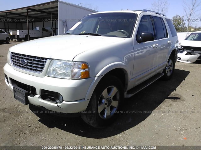 1FMDU75W53ZB44487 - 2003 FORD EXPLORER LIMITED 白色 照片 2